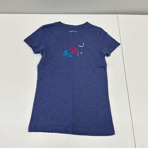 Aeropostale Rose and Moon graphic tee size small